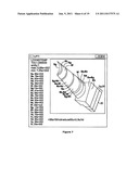 Method and system for real-time prognosis analysis and usage based     residual life assessment of turbine engine components and display diagram and image