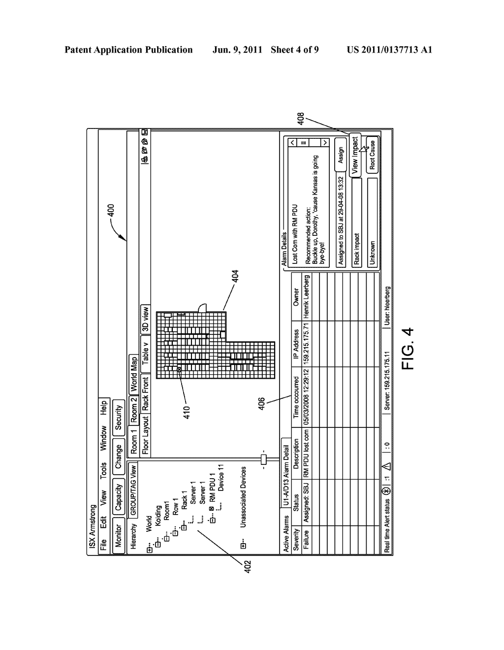 SYSTEM AND METHOD FOR ANALYZING NONSTANDARD FACILITY OPERATIONS WITHIN A     DATA CENTER - diagram, schematic, and image 05