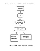 SYSTEM FOR THE MANAGEMENT OF FILES diagram and image