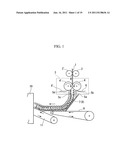 APPARATUS FOR CUTTING AND EJECTING NOODLES, AND NOODLE SCRAPER diagram and image