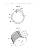 APPARATUS FOR CUTTING AND EJECTING NOODLES, AND NOODLE SCRAPER diagram and image