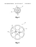 Firearm cartridge speed loader diagram and image