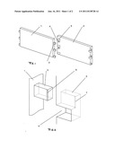 Panel for decorating spaces diagram and image