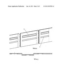 Panel for decorating spaces diagram and image