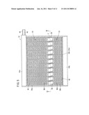 HEAT EXCHANGER FOR VEHICULAR AIR CONDITIONING APPARATUS, AND PARTITIONING     METHOD FOR HEAT EXCHANGER diagram and image