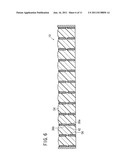 HEAT EXCHANGER FOR VEHICULAR AIR CONDITIONING APPARATUS, AND PARTITIONING     METHOD FOR HEAT EXCHANGER diagram and image