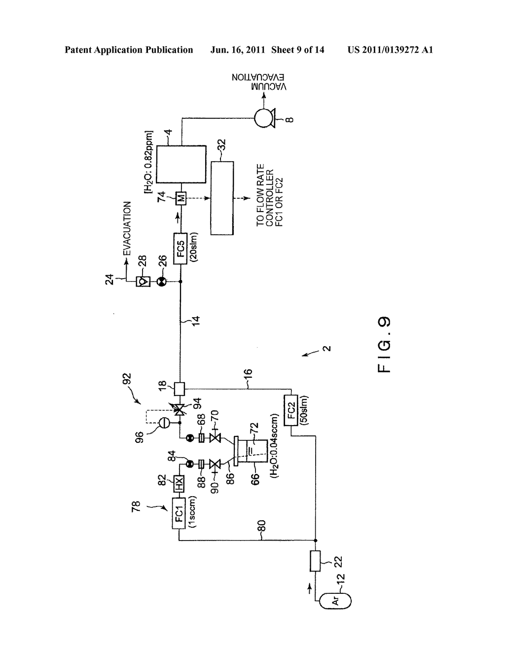 PROCESS-GAS SUPPLY AND PROCESSING SYSTEM - diagram, schematic, and image 10