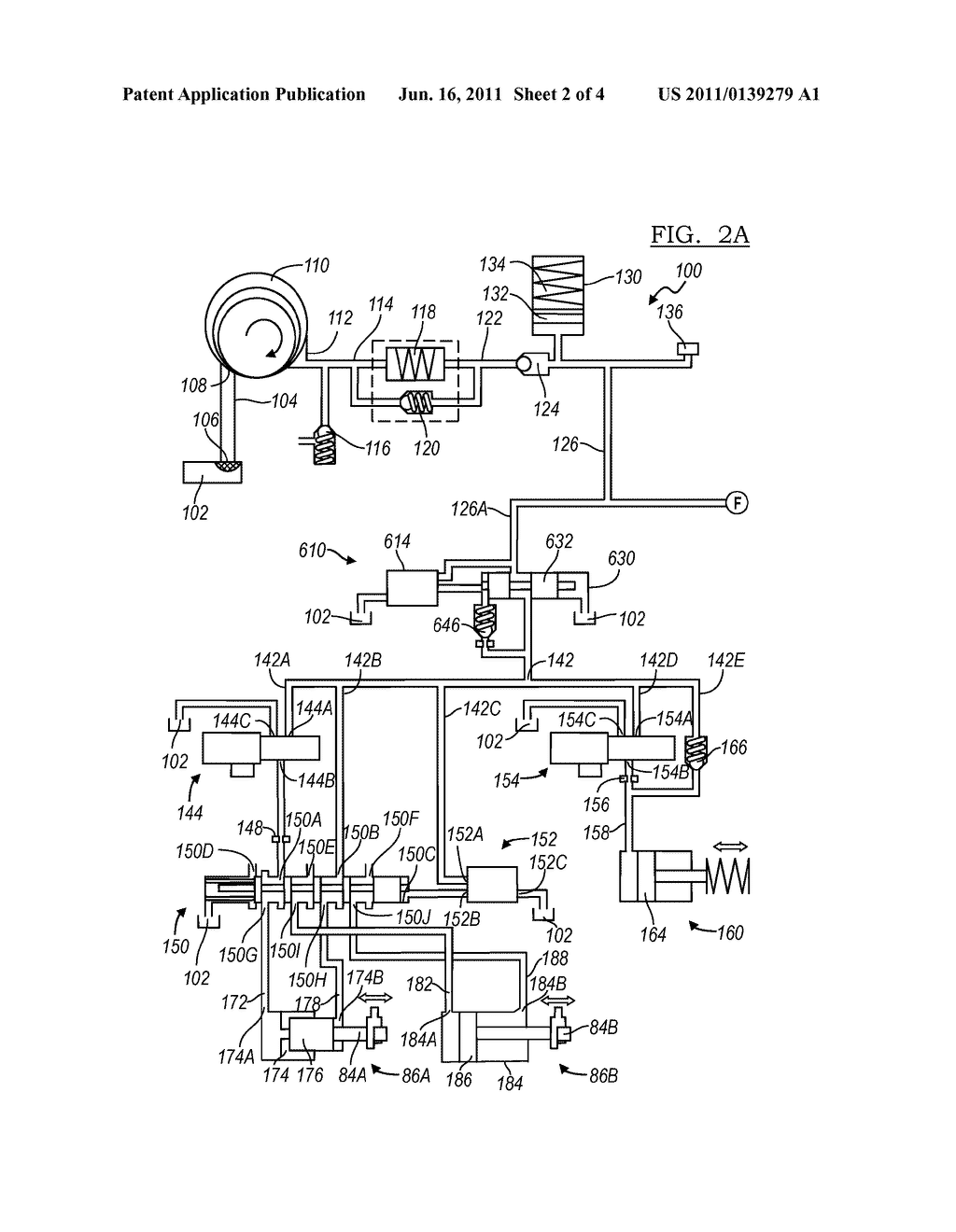 HYDRAULIC FLUID SUPPLY SYSTEM HAVING ACTIVE REGULATOR - diagram, schematic, and image 03