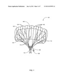 Closed loop channel for parachute diagram and image