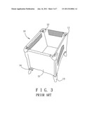 Playpen including a frame member and a fabric enclosure member diagram and image