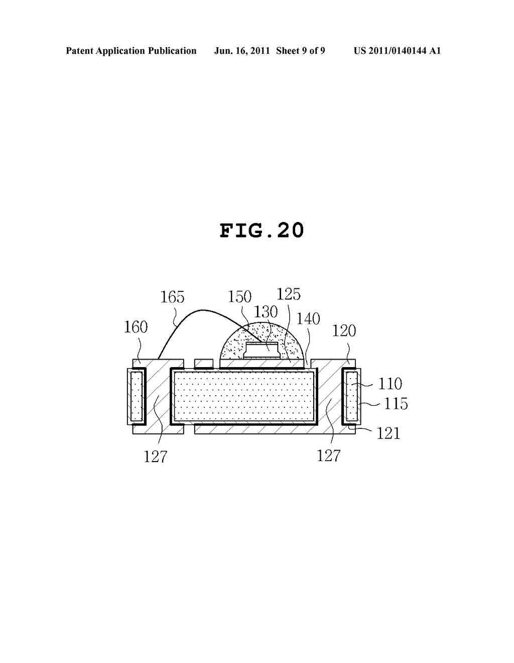 PACKAGE SUBSTRATE FOR OPTICAL ELEMENT AND METHOD OF MANUFACTURING THE SAME - diagram, schematic, and image 10