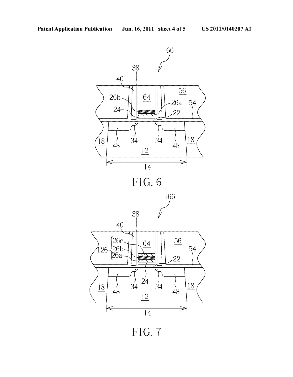 METAL GATE STRUCTURE AND METHOD OF FORMING THE SAME - diagram, schematic, and image 05