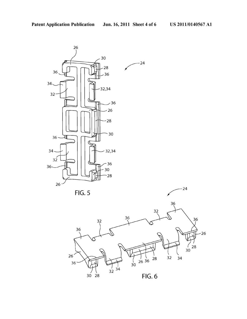 Low Noise Rotor or Stator of an Electric Motor or Generator and Method of     Assembling the Same - diagram, schematic, and image 05