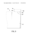 SUBSTRATE FOR TOUCH PANEL AND TOUCH PANEL diagram and image