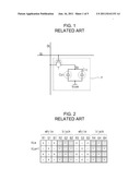 LIQUID CRYSTAL DISPLAY DEVICE AND METHOD OF DRIVING THE SAME diagram and image