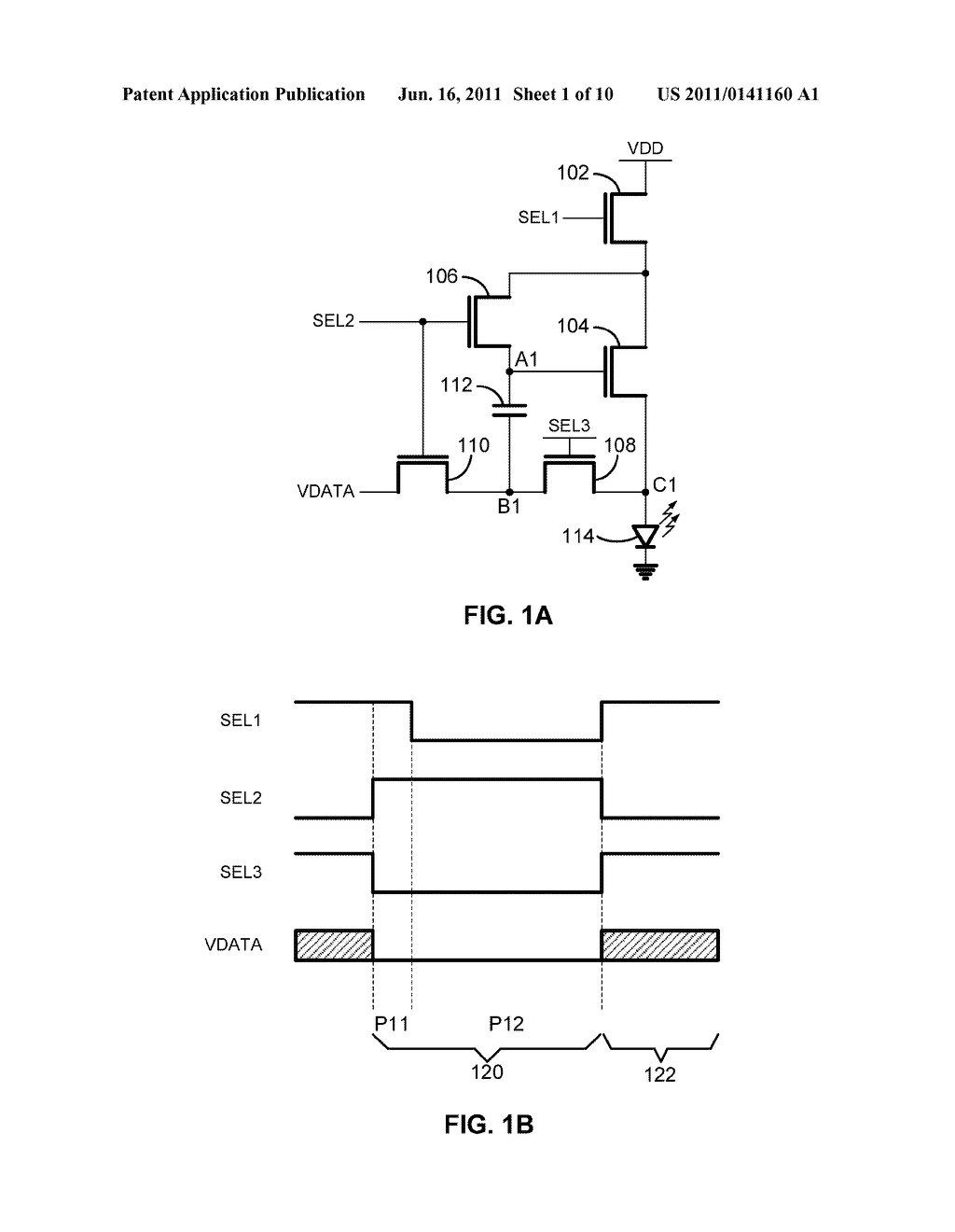 COMPENSATION TECHNIQUE FOR LUMINANCE DEGRADATION IN ELECTRO-LUMINANCE     DEVICES - diagram, schematic, and image 02