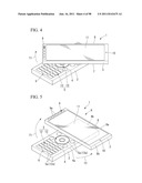 SLIDE MECHANISM AND PORTABLE COMMUNICATION TERMINAL PROVIDED WITH SAME,     AND SLIDE MOVEMENT METHOD diagram and image