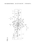 SLIDE MECHANISM AND PORTABLE COMMUNICATION TERMINAL PROVIDED WITH SAME,     AND SLIDE MOVEMENT METHOD diagram and image