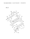 SLIDE MECHANISM AND PORTABLE COMMUNICATION TERMINAL PROVIDED WITH SAME,     AND SLIDE MOVEMENT METHOD diagram and image