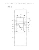 SLIDE MECHANISM AND PORTABLE COMMUNICATION TERMINAL PROVIDED WITH SAME,     AND SLIDE MOVEMENT METHOD diagram and image