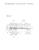 SLIDE MECHANISM AND PORTABLE COMMUNICATION TERMINAL PROVIDED WITH SAME,     AND SLIDE MOVEMENT METHOD diagram and image