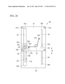 SLIDE MECHANISM AND PORTABLE COMMUNICATION TERMINAL PROVIDED WITH SAME,     AND SLIDE MOVEMENT METHOD diagram and image