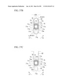 SLIDE MECHANISM AND PORTABLE COMMUNICATION TERMINAL PROVIDED WITH SAME,     AND SLIDE MOVEMENT METHOD diagram and image