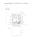 SLIDE MECHANISM AND PORTABLE COMMUNICATION TERMINAL PROVIDED WITH SAME,     AND SLIDE MOVEMENT METHOD diagram and image