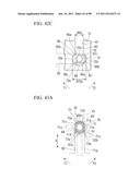 SLIDE MECHANISM AND PORTABLE COMMUNICATION TERMINAL PROVIDED WITH SAME,     AND SLIDE MOVEMENT METHOD diagram and image