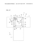 SLIDE MECHANISM AND PORTABLE COMMUNICATION TERMINAL PROVIDED WITH SAME,     AND SLIDE MOVEMENT METHOD diagram and image