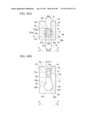 SLIDE MECHANISM AND PORTABLE COMMUNICATION TERMINAL PROVIDED WITH SAME,     AND SLIDE MOVEMENT METHOD diagram and image