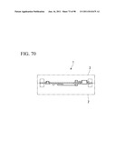 SLIDE MECHANISM AND PORTABLE COMMUNICATION TERMINAL PROVIDED WITH SAME,     AND SLIDE MOVEMENT METHOD diagram and image