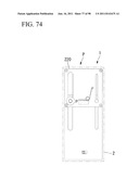 SLIDE MECHANISM AND PORTABLE COMMUNICATION TERMINAL PROVIDED WITH SAME,     AND SLIDE MOVEMENT METHOD diagram and image