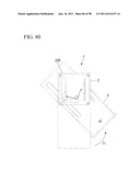 SLIDE MECHANISM AND PORTABLE COMMUNICATION TERMINAL PROVIDED WITH SAME,     AND SLIDE MOVEMENT METHOD diagram and image