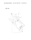 SLIDE MECHANISM AND PORTABLE COMMUNICATION TERMINAL PROVIDED WITH SAME,     AND SLIDE MOVEMENT METHOD diagram and image