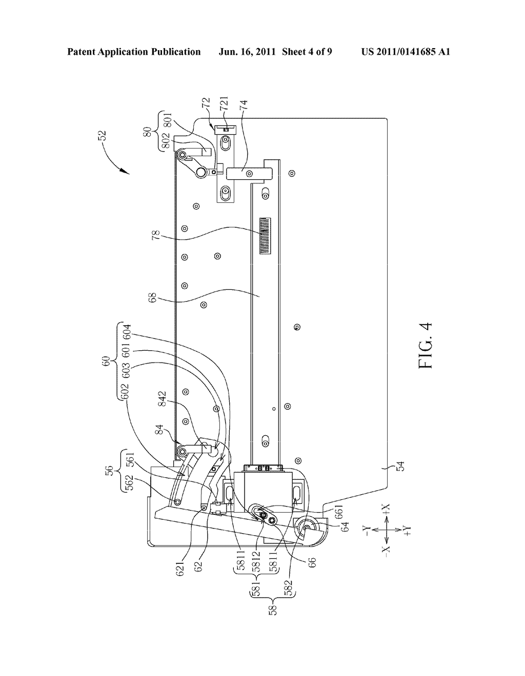 DOCKING STATION FOR CONNECTING TO A NOTEBOOK COMPUTER - diagram, schematic, and image 05