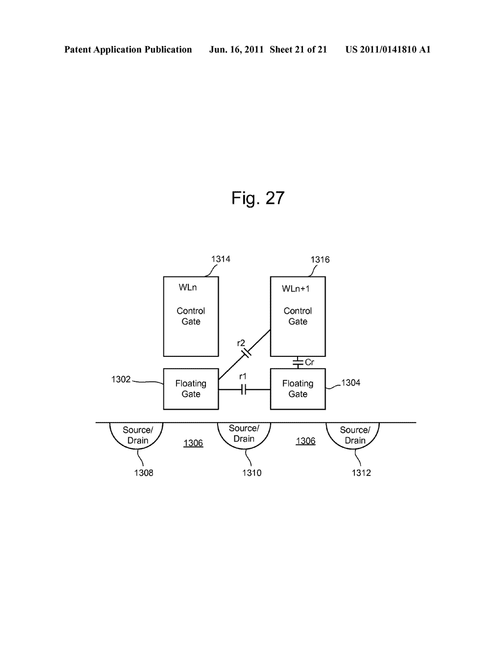 READ OPERATION FOR NON-VOLATILE STORAGE WITH COMPENSATION FOR COUPLING - diagram, schematic, and image 22