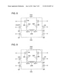 Stepping motor control circuit and analogue electronic watch diagram and image