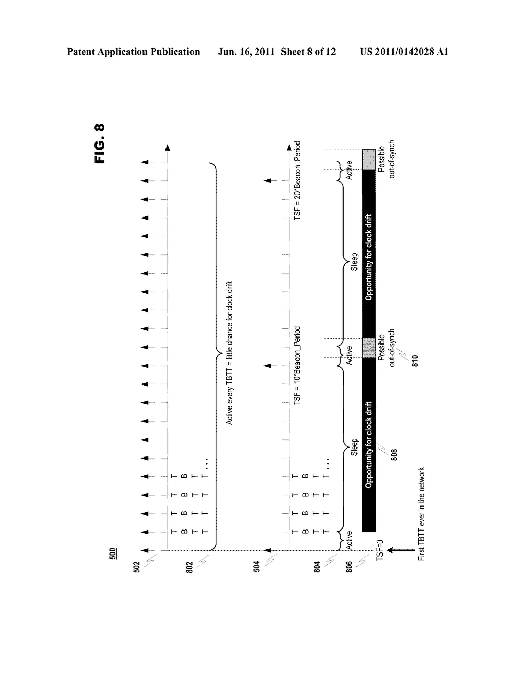 SYNCHRONIZATION VIA ADDITIONAL BEACON TRANSMISSION - diagram, schematic, and image 09