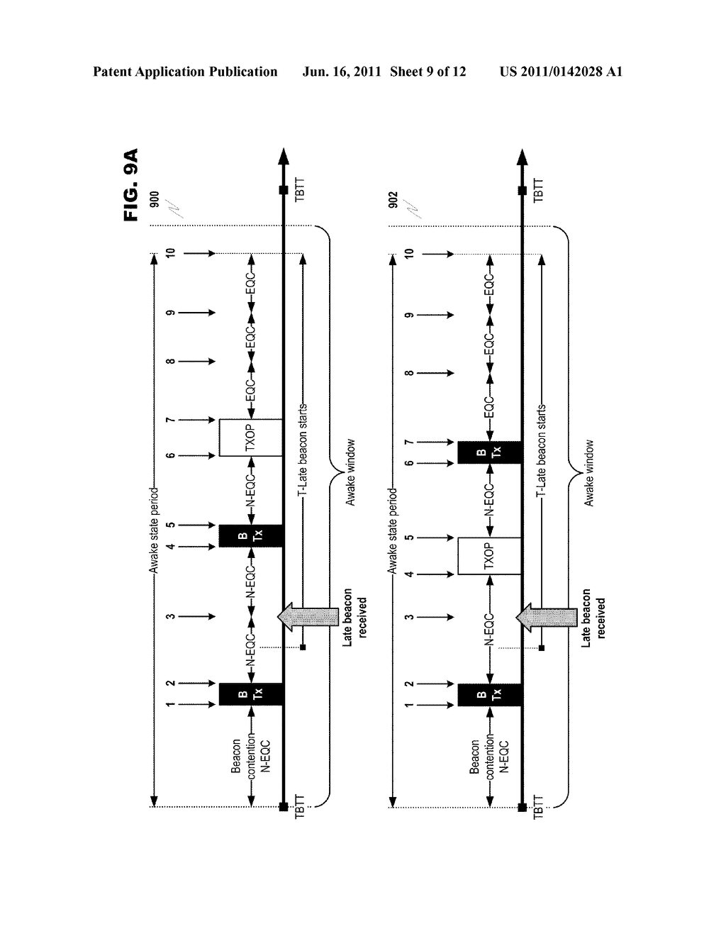 SYNCHRONIZATION VIA ADDITIONAL BEACON TRANSMISSION - diagram, schematic, and image 10