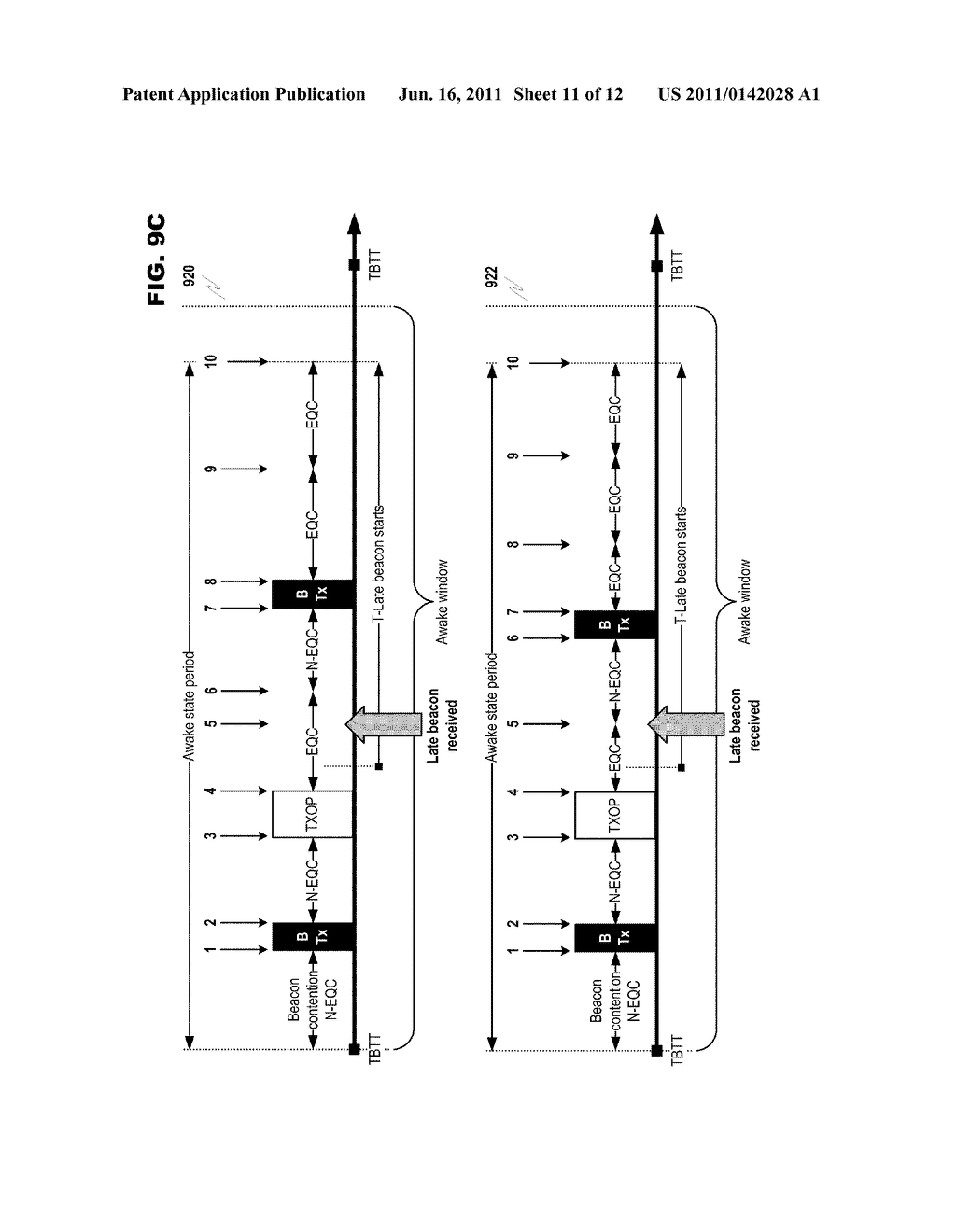 SYNCHRONIZATION VIA ADDITIONAL BEACON TRANSMISSION - diagram, schematic, and image 12