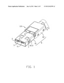 CABLE ASSEMBLY HAVING FLOATABLE OPTICAL MODULE diagram and image