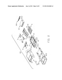 CABLE ASSEMBLY HAVING FLOATABLE OPTICAL MODULE diagram and image