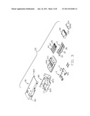 CABLE ASSEMBLY HAVING FLOATABLE OPTICAL MODULE diagram and image