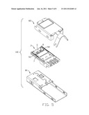 CABLE ASSEMBLY HAVING FLOATABLE OPTICAL MODULE diagram and image