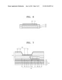 SUBSTRATE SECTION FOR FLEXIBLE DISPLAY DEVICE, METHOD OF MANUFACTURING     SUBSTRATE SECTION, AND METHOD OF MANUFACTURING ORGANIC LIGHT EMITTING     DISPLAY DEVICE INCLUDING SUBSTRATE diagram and image