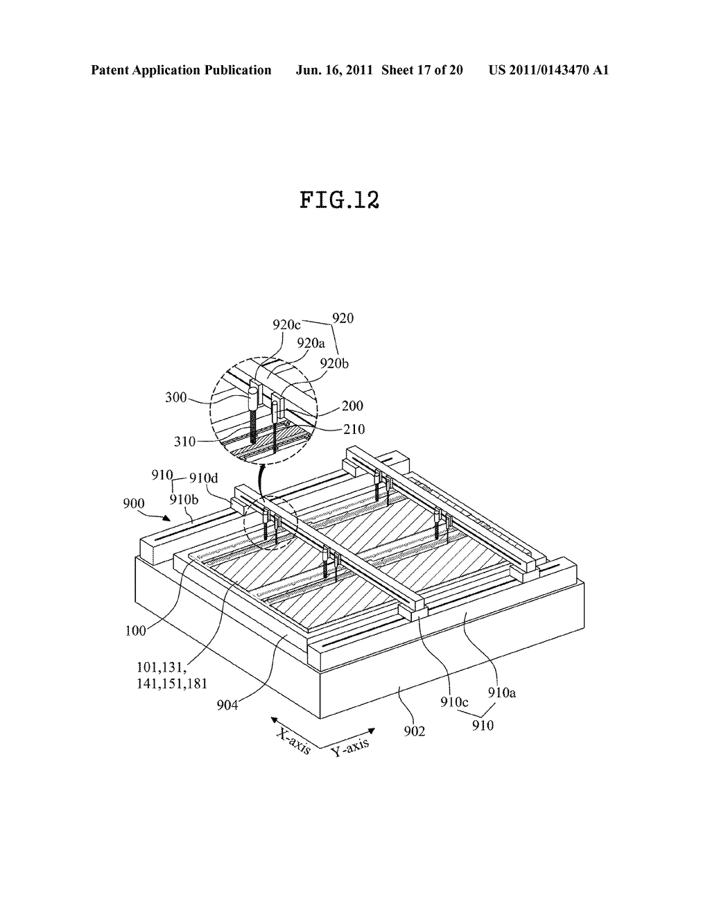Method and Apparatus for Manufacturing Thin-Film Transistor Array     Substrate - diagram, schematic, and image 18