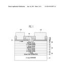 TRANSISTOR OF SEMICONDUCTOR DEVICE AND METHOD OF FABRICATING THE SAME diagram and image