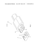 RELEASABLY ENGAGING HIGH DEFINITION MULTIMEDIA INTERFACE PLUG diagram and image