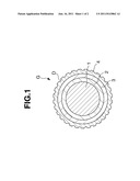 MULTI-PIECE SOLID GOLF BALL diagram and image